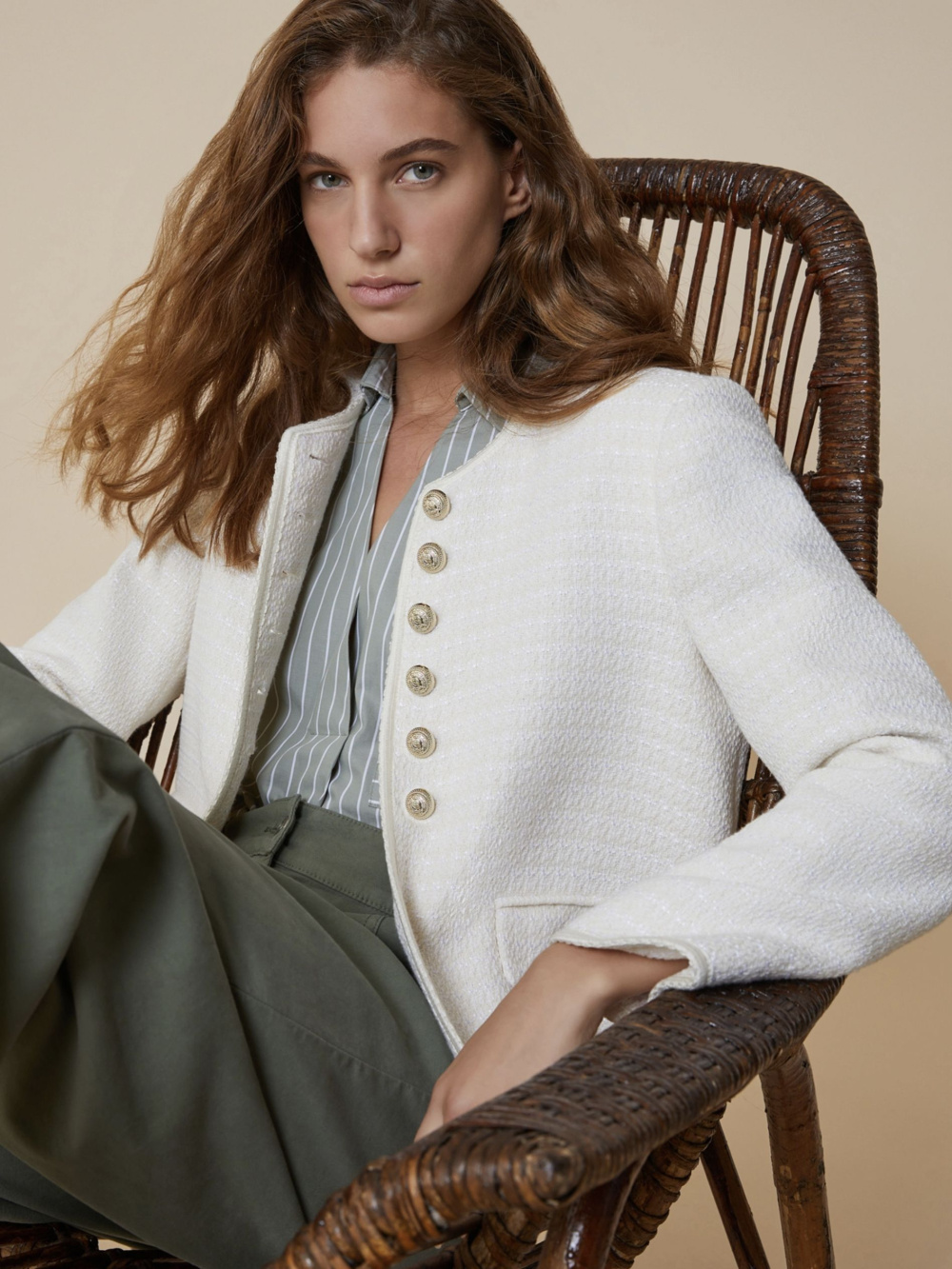 жакет женский pennyblack 2511041133 SAGRA 001 IVORY