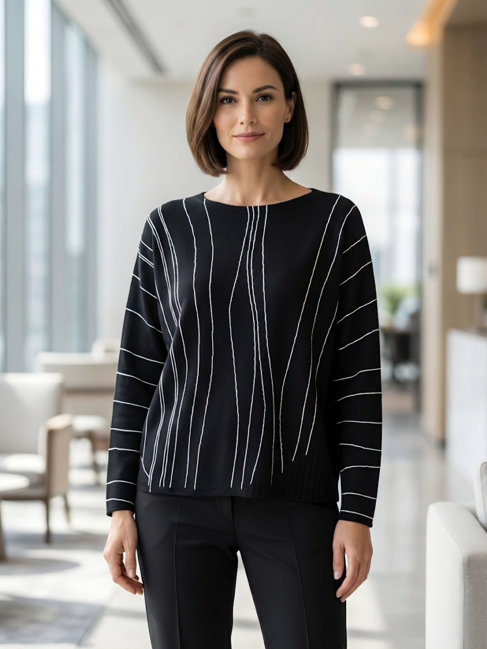 джемпер женский шерстяной franco vello 5736-225/24-02 48