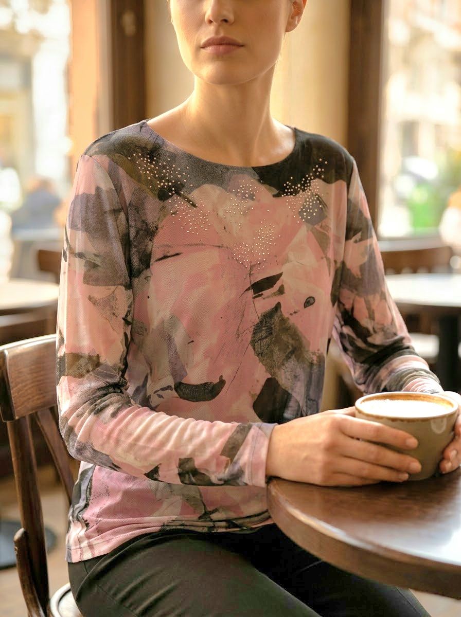 блуза трикотажная donne da sogno 24D3578