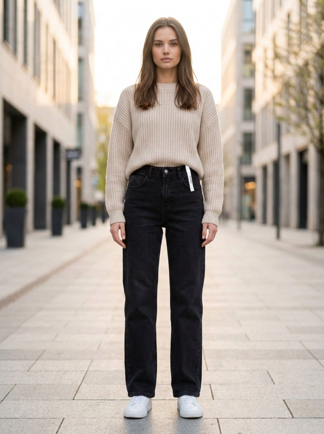 брюки джинсовые franco vello 7839-125/25-01