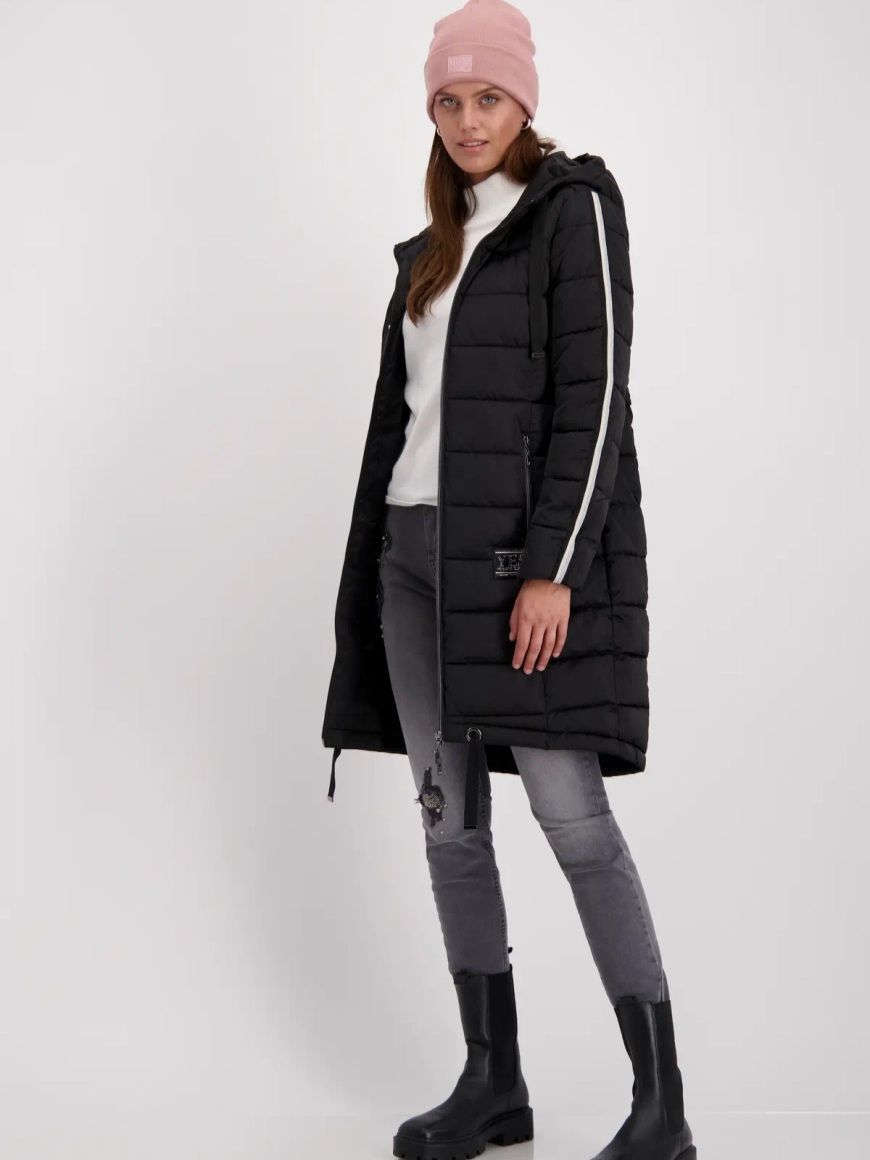 пальто стёганое с капюшоном monari 808246 999