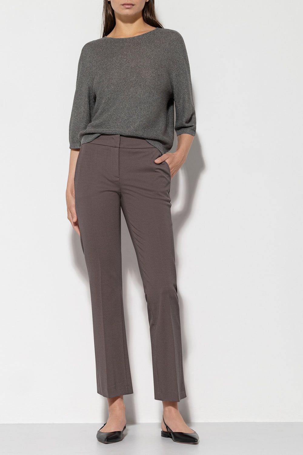 брюки трикотажные luisa cerano 608704/3643 163