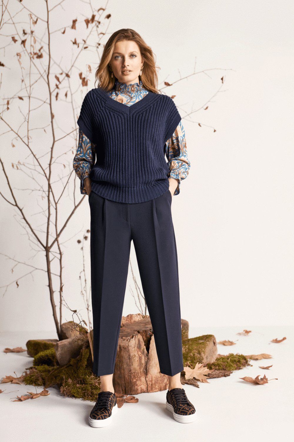 брюки женские rich&royal 2108-972 781 midnight blue