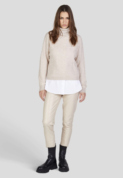 брюки из экокожи marc aurel 1815 2001 92699