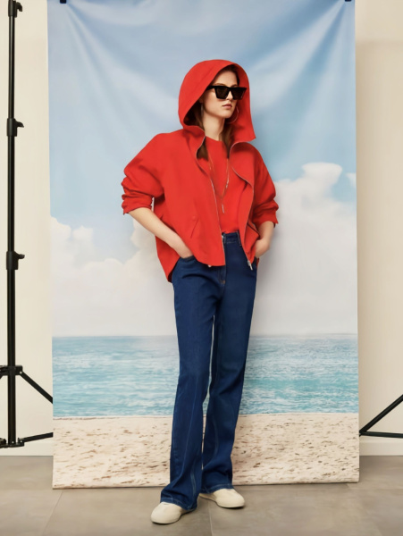 куртка-ветровка женская pennyblack 2511081023 BICE 004 (CORAL)