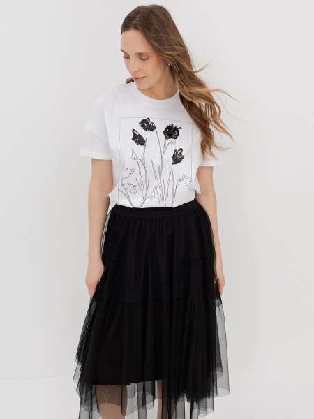 многослойная юбка из сетки bulmer 4245892/9