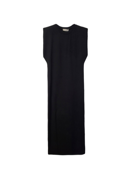 платье трикотажное moretti 60227 black