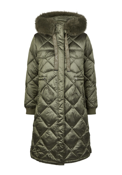 пальто стёганое с капюшоном marc aurel 5020 1020 93243
