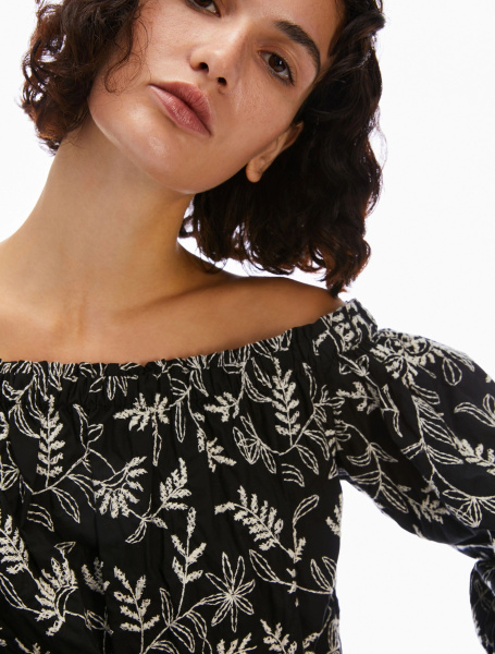 блуза с открытыми плечами pennyblack LEANDRO