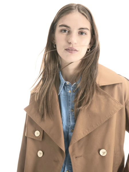 укороченный тренч pennyblack 2411081023 VIK