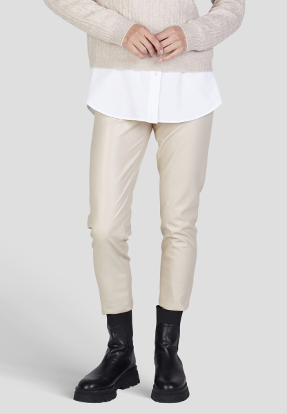 брюки из экокожи marc aurel 1815 2001 92699