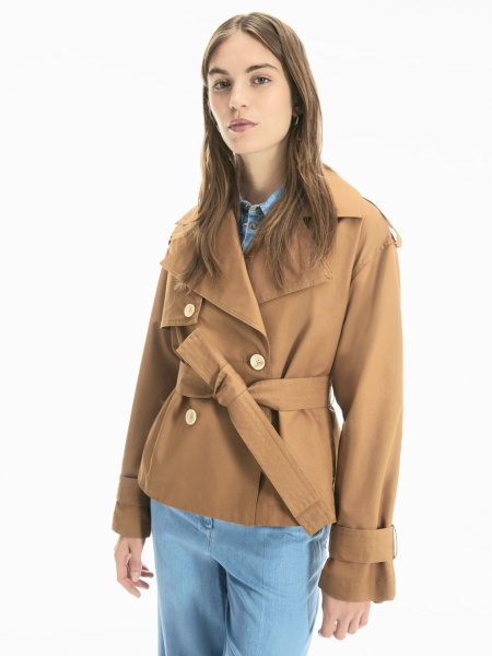 укороченный тренч pennyblack 2411081023 VIK