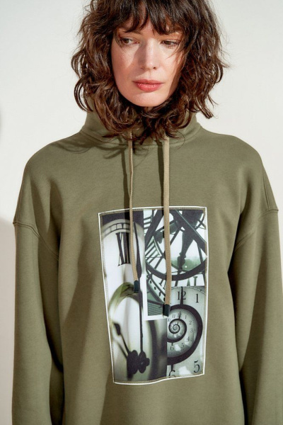 платье с капюшоном solo by endea 11419-3198/27