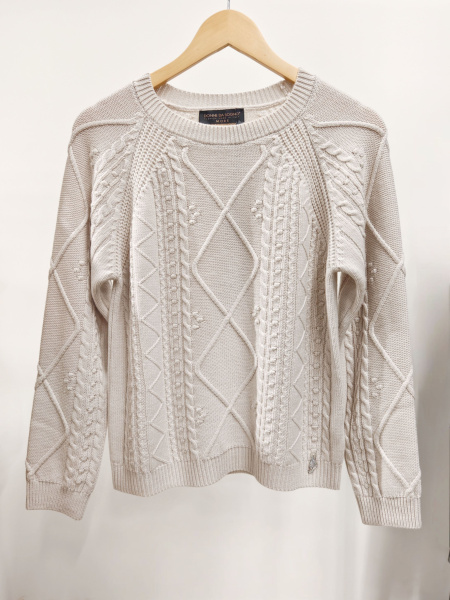 джемпер donne da sogno 24D3561 56 gesso