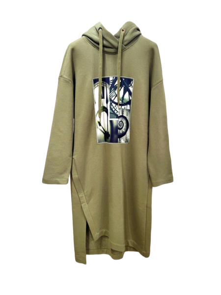 платье с капюшоном solo by endea 11419-3198/27