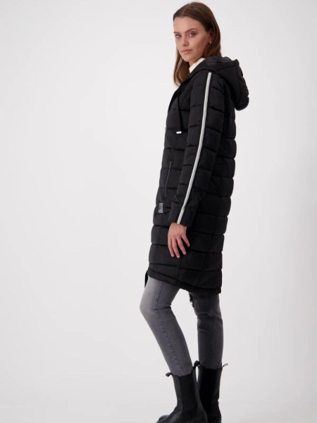 пальто стёганое с капюшоном monari 808246 999