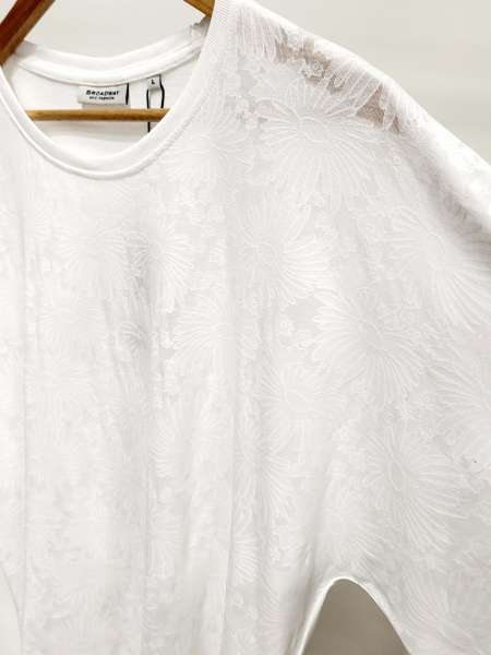 футболка женская broadway nyc fashion 55002271 snow white
