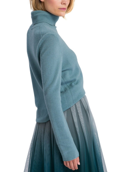 свитер шерстяной с кашемиром marc aurel 81873 dark jade