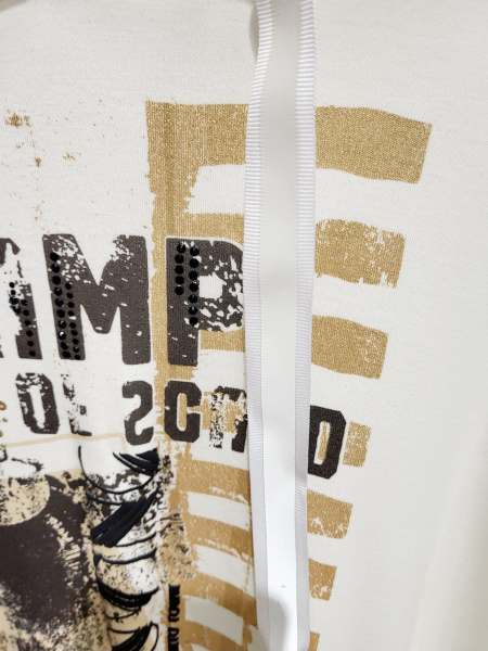 джемпер с капюшоном (худи) franco vello 2467-233/22-02