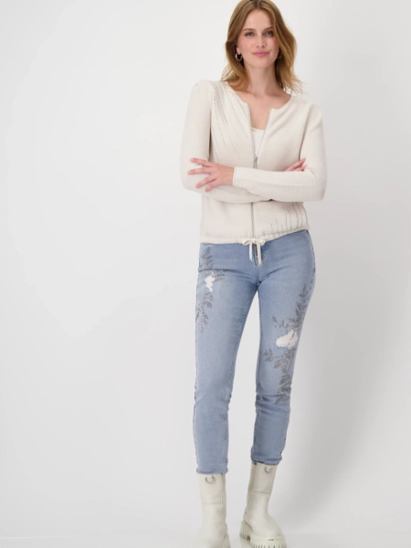 джемпер на молнии monari 808248 999