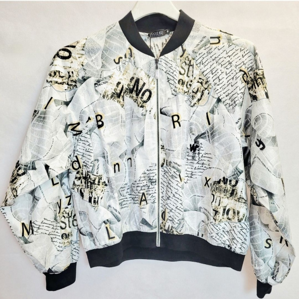 жакет на молнии (бомбер) noche mio Spirit 3.501