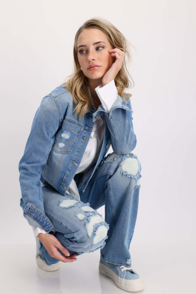 куртка джинсовая monari 408180 750