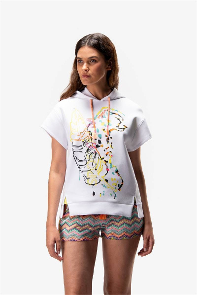 джемпер с капюшоном (худи) sportalm 17140017030134