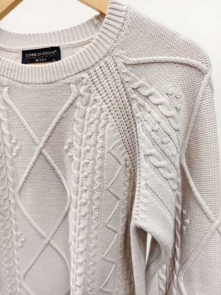 джемпер donne da sogno 24D3561 56 gesso