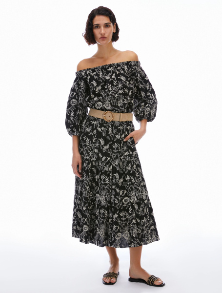 блуза с открытыми плечами pennyblack LEANDRO