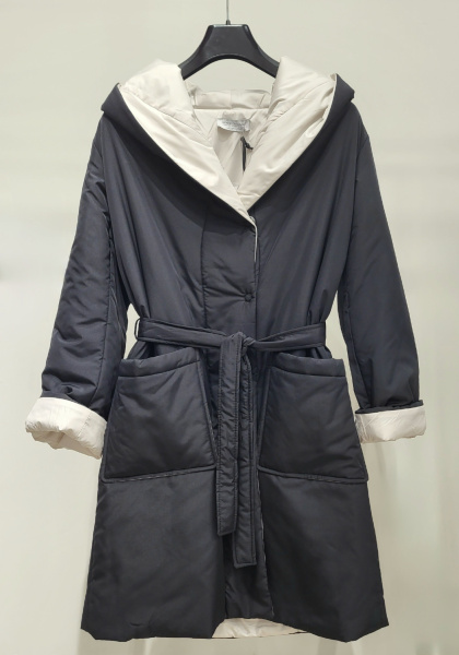 пальто утеплённое женское donne da sogno 23D2854/м/23-02