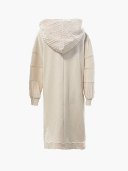 платье трикотажное с капюшоном moretti 85237