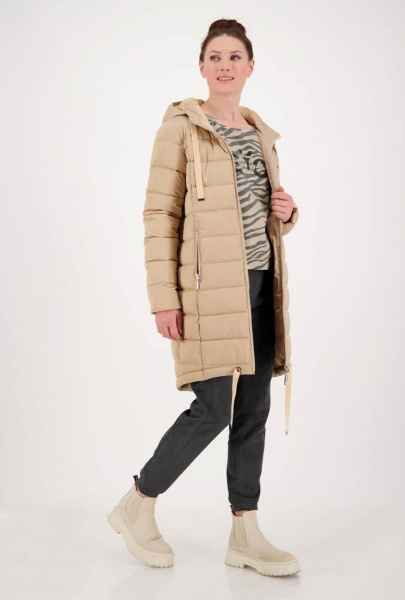 пальто стёганое с капюшоном monari 805972 150