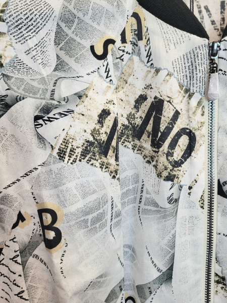 жакет на молнии (бомбер) noche mio Spirit 3.501