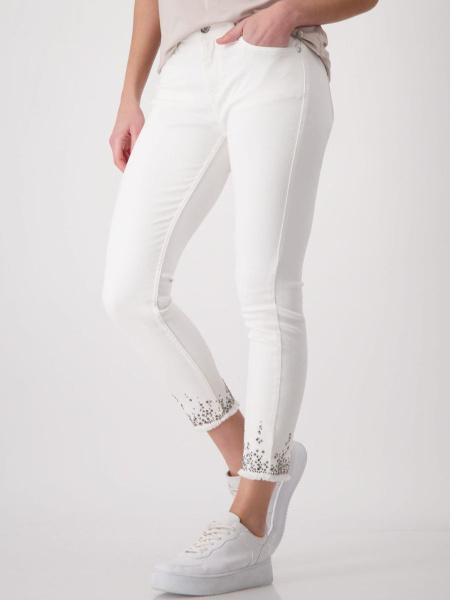 брюки джинсовые monari 408395 Off-White