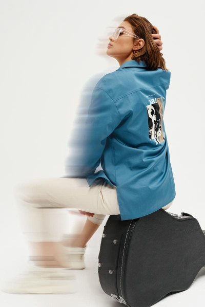 брюки из экокожи noche mio жен SOUND 4.756