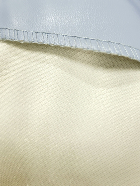 рубашка из экокожи moretti 017 голубой