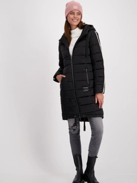 пальто стёганое с капюшоном monari 808246 999
