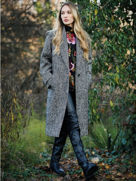 пальто женское donne da sogno 23D2736/23-02